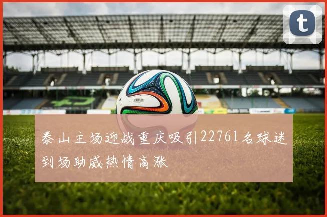 泰山主场迎战重庆吸引22761名球迷到场助威热情高涨